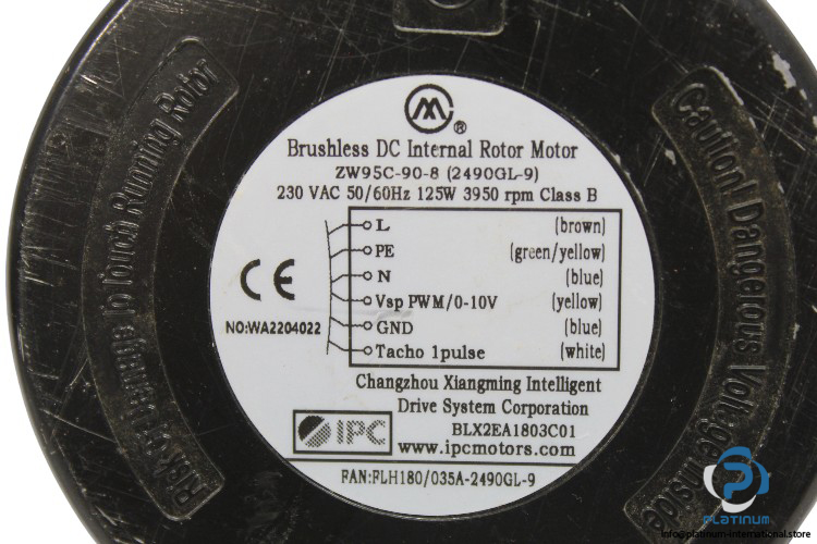 ipc-BLX2EA1803C01-exhaust-blower-fan-used-2