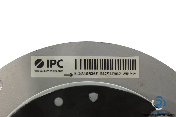 ipc-BLX4A1502C03-exhaust-blower-fan-used-w-2