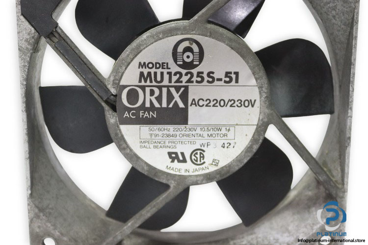 orix-MU1225S-51-axial-fan-used-1