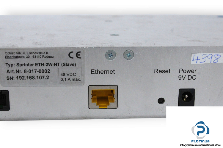 ptilab-SPRINTER-ETH-2W-8-017-0002-fast-ethernet-(used)-1