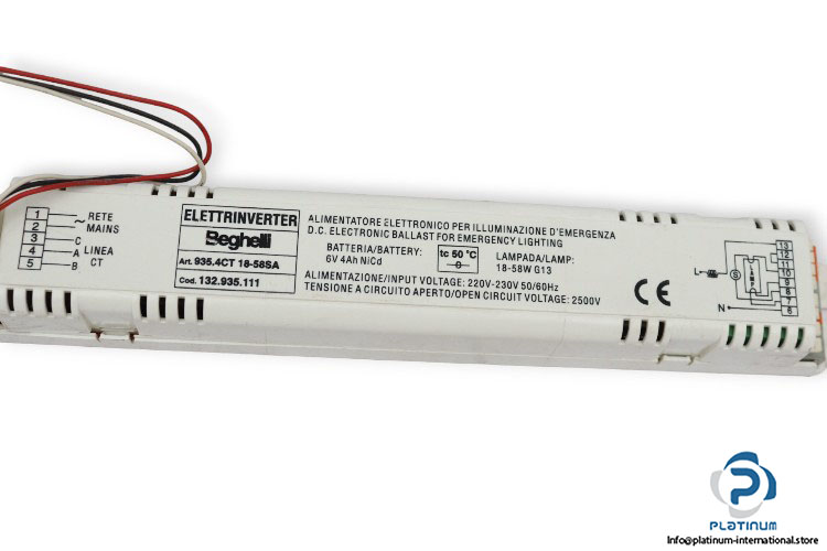 beghelli-935.4CT-18-58SA-electronic-ballast-(New)-1