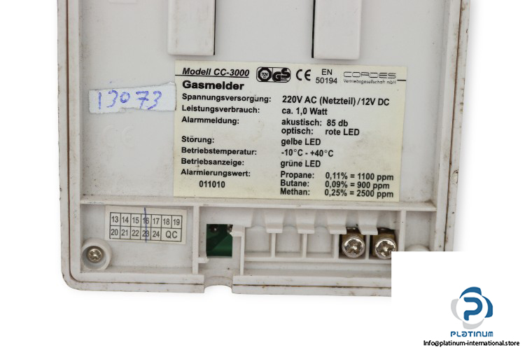 cordes-CC-3000-gas-detector-(Used)-2