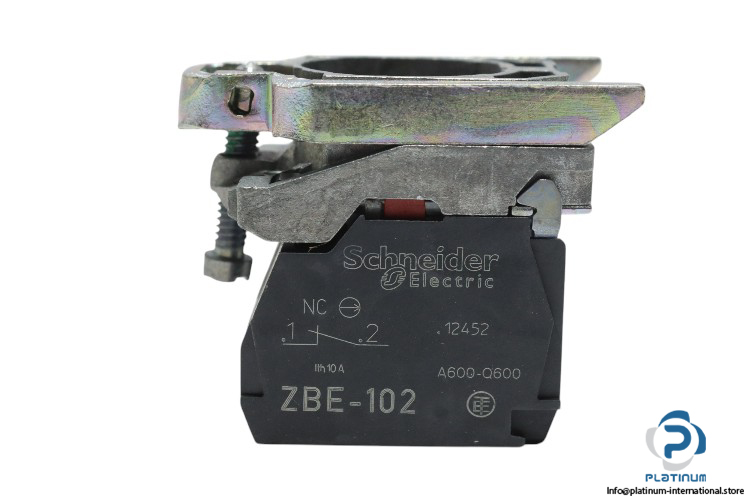 schneider-ZB4-BZ104-single-contact-block-with-body-fixing-collar-new-2