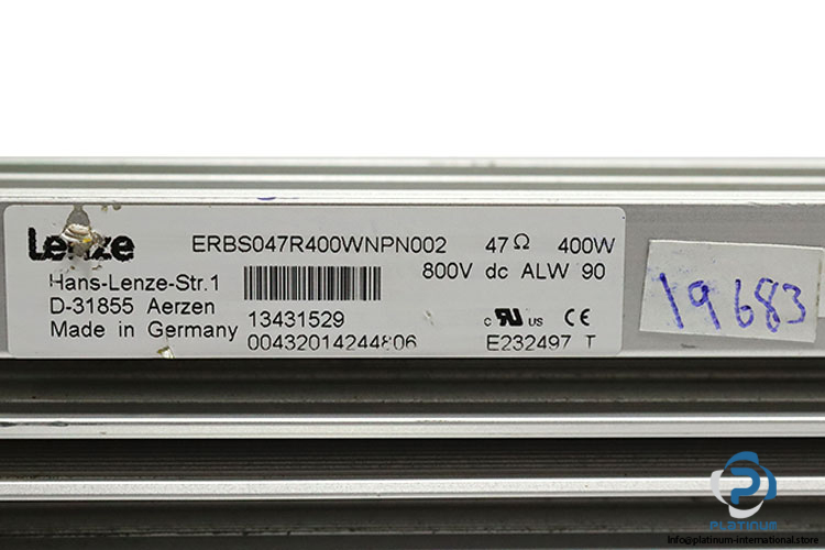 lenze-ERBS047R400WNPN002-brake-resistor-(used)-4