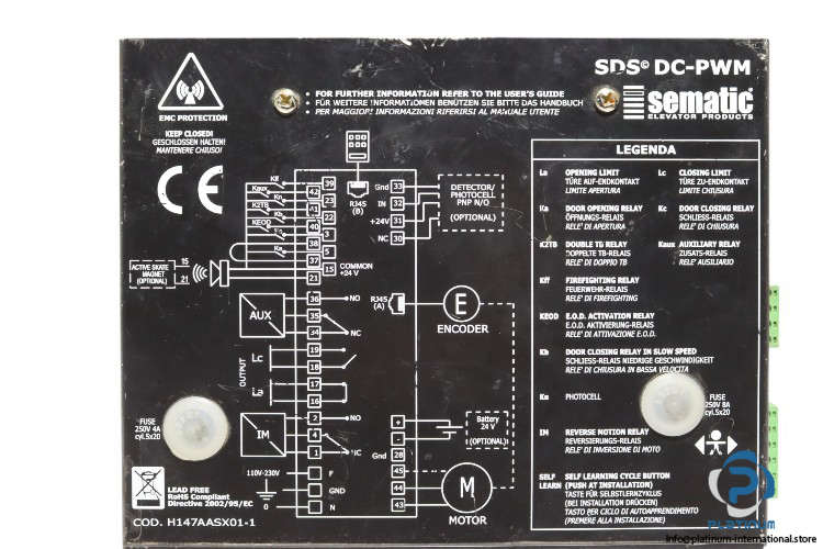 sematic-B157AAEX01-sds-dc-pwm-encoder-drive-system-(used)-6
