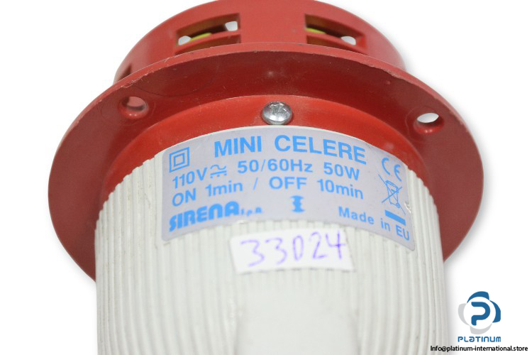 sirena-MINI-CELERE-electro-mechanical-siren-(Used)-2