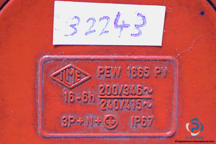 ilme-PEW1665PV-Mobile-socket-outlet(used)-2