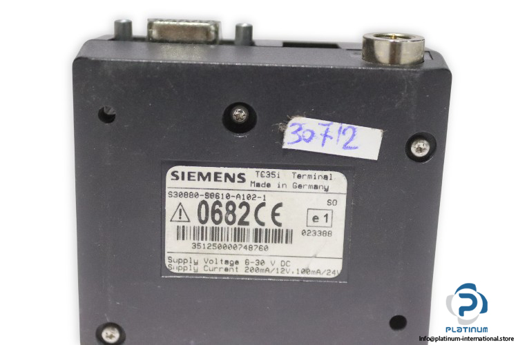 siemens-S30880-S8610-A102-1-module(used)-3
