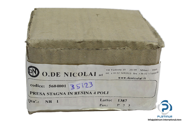 o.de-nicolai-5604001-watertight-socket-(New)-1