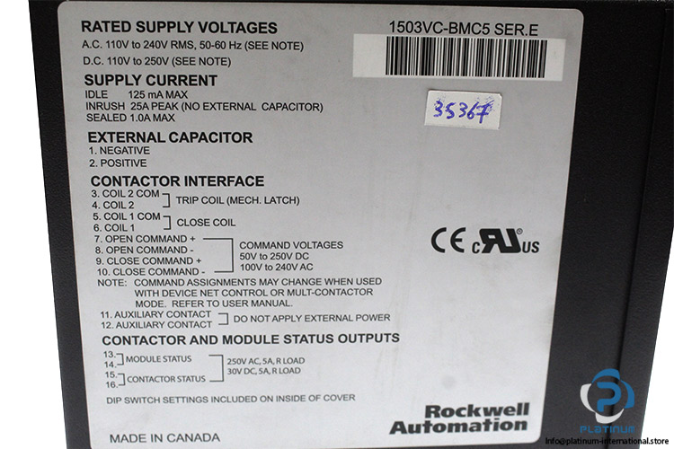 allen-bradley-1503VC-BMC5-contactor-control-module-(New)-6