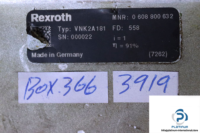 rexroth-VNK2A181-off-set-output-drive-(used)-2