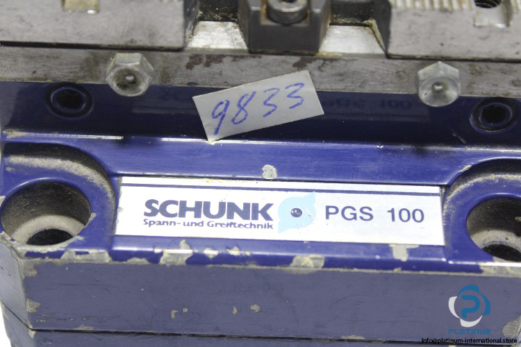 schunk-PGS-100-pneumatic-clamping-force-block-(Used)-1