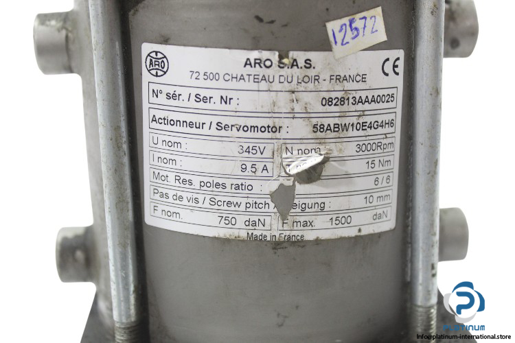 aro-58ABW10E4G4H6-servomotor-with-linear-actuator-used-3