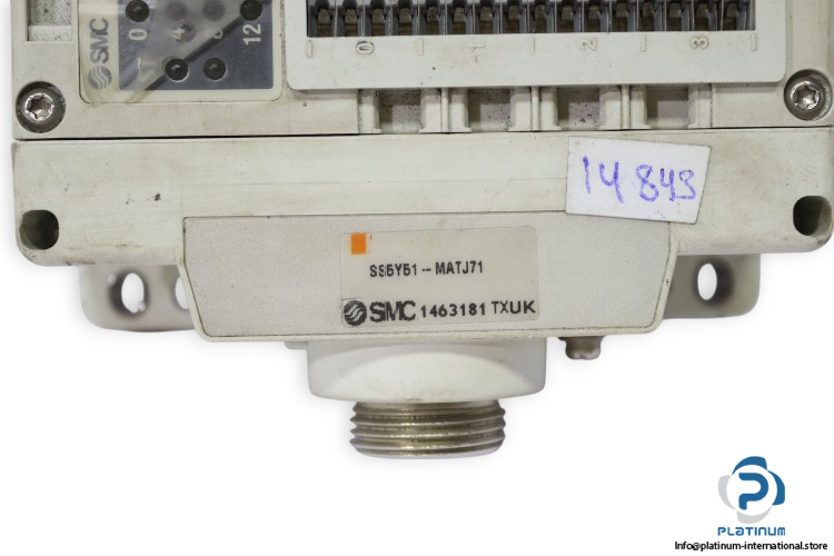 smc-SS5Y51-MATJ71-manifold-mount-solenoid-valve-(used)-3