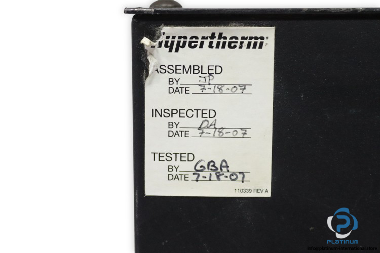 hypertherm-HPRC-502176-high-performance-gas-console-(used)-4