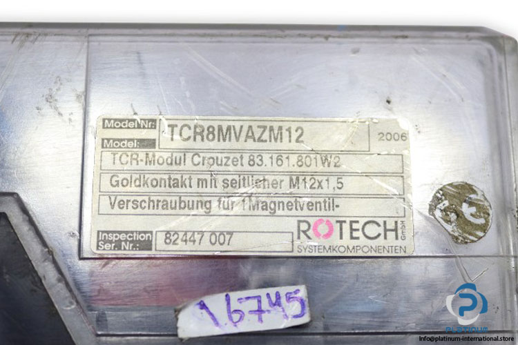 rotech-TCR8MVAZM12-control-module-(used)-3