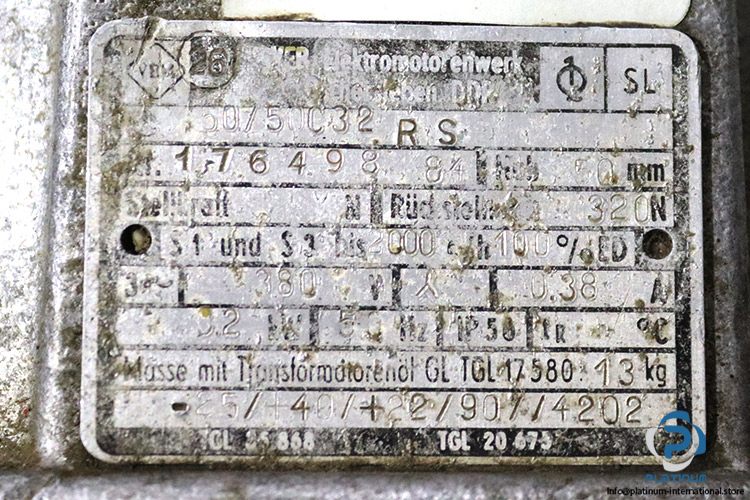 veb-EB-50-50-C32-RS-electro-hydraulic-thruster(used)-2