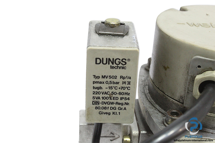 dungs-mv502-ignition-gas-valve(used)-1