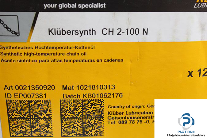 kluber-ch-2-100-n-high-temperature-oil-3