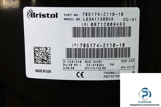 bristol-l63a113bbka-compressor-2