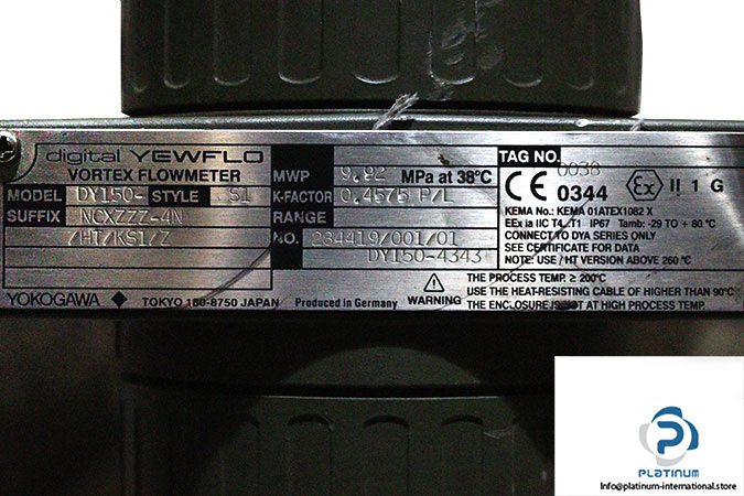 Yokogawa-Dy150-Vortex-Flowmeter_Used_6