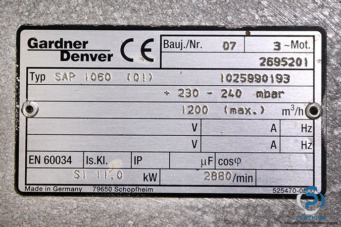 gardner-denver-SAP-1060-single-side-channel-blower-used-4-4