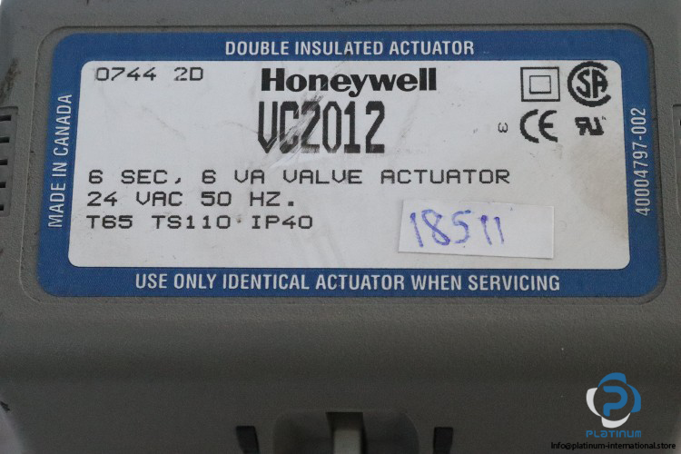 honeywell-VC2012-valve-actuator-(used)-2