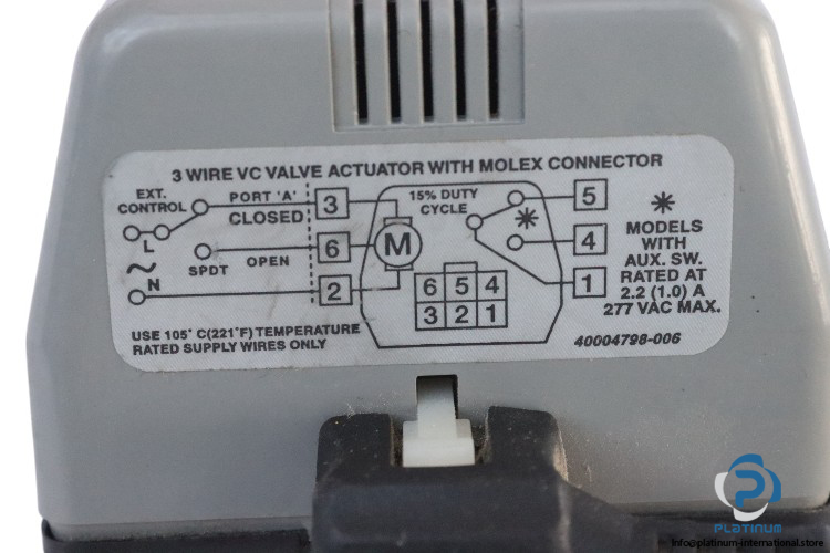 honeywell-VC2012-valve-actuator-(used)-3