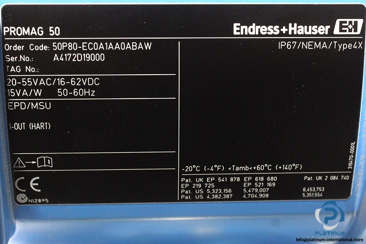 endress-hauser-50P80-EC0A1AA0ABAW-flow-meter-(new)-4