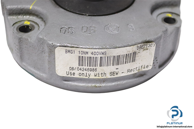 sew-BMG1-10NM-400VWS-electric-motor-brake-with-coil-(used)-4
