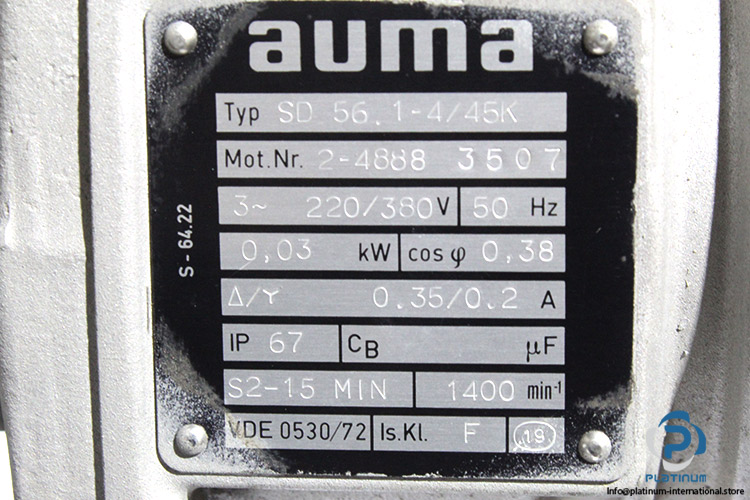 auma-SG-05-multi-turn-actuator-(used)-3