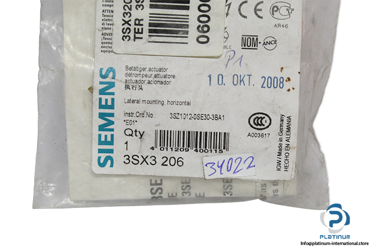siemens-3SX3-206-actuator-(New)-1