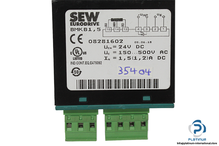 sew-BMKB1.5-brake-rectifier-(New)-1
