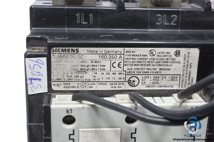 siemens-3ua6600-3c-thermal-overload-relay(used)-1