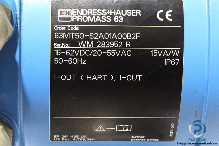 endress-hauser-63MT50-S2A01A00B2F-flow-meter-(new)-3