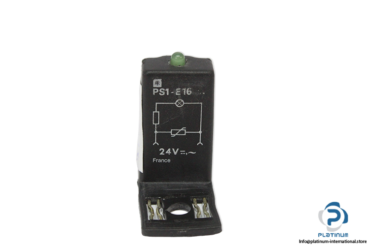 telemecanique-PS1-E16-suppressor-and-led-indicator-module-(used)-1