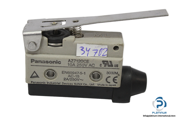 panasonic-AZ7120CE-angled-lever-limit-switch-(new)-1