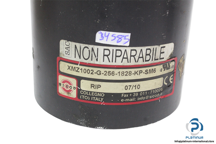sicod-XMZ1002-G-256-1828-KP-SM6-absolute-encoder-(Used)-2