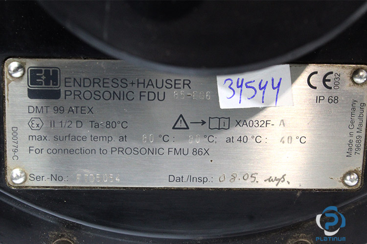 endress-hauser-FDU-85-EG6-ultrasonic-sensor-(Used)-3