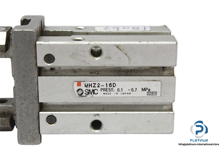 smc-mhz2-16d-parallel-pneumatic-gripper(used)-1