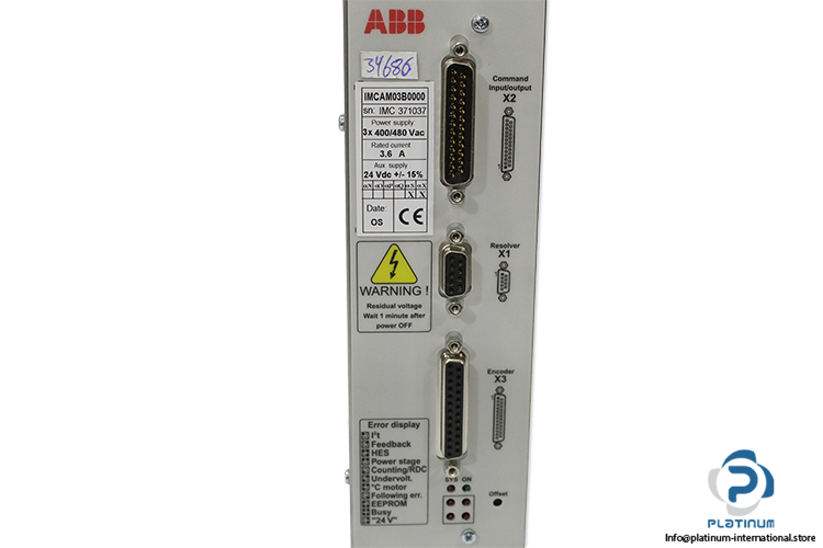 ABB-IMCAM03B0000-SERVO-DRIVE(NEW)-1