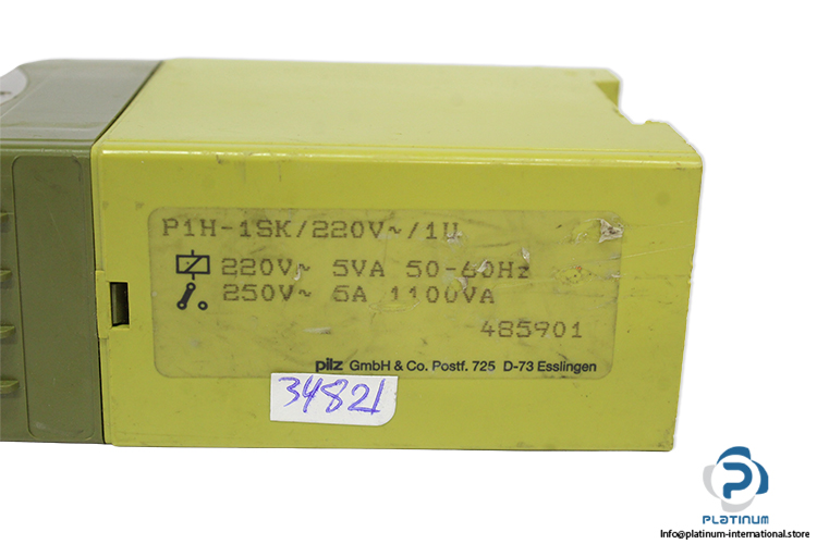 pilz-P1H-1SK-220V-1U-time-relay(used)-2