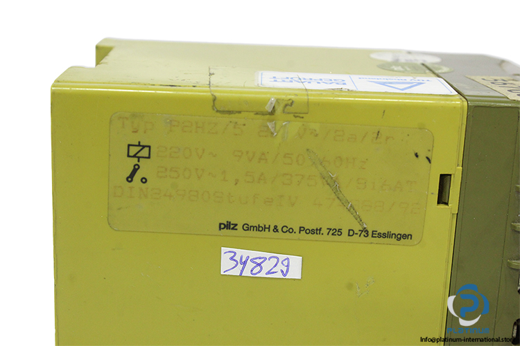 pilz-17799-safety-relay(used)-2