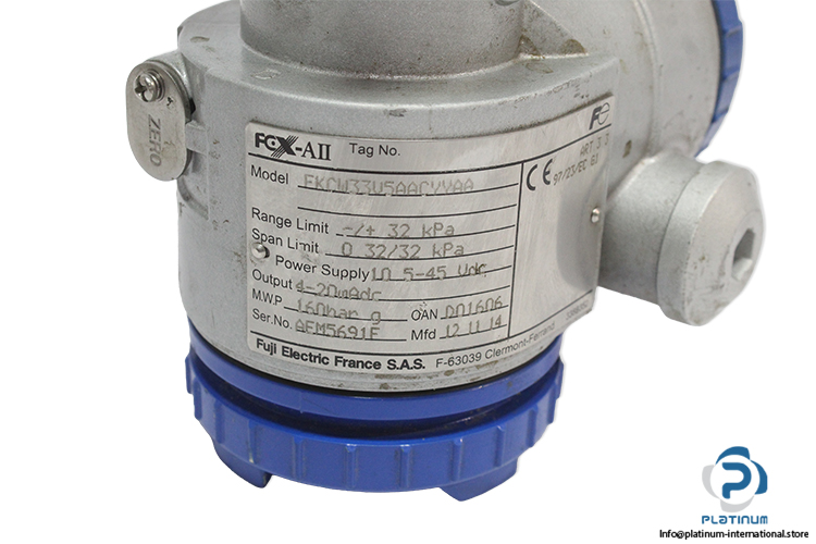 fuji-FKCW33V5AACYYAA-differential-pressure-transmitter(used)-4