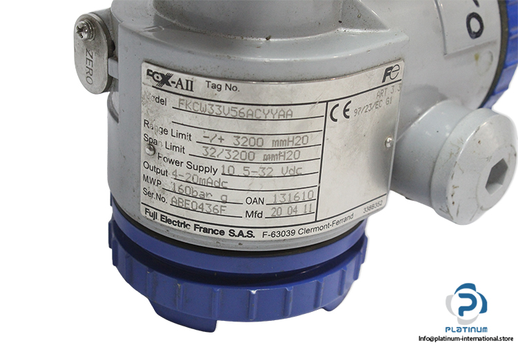 fuji-fkcw33v56acyyaa-differential-pressure-transmitter(used)-6