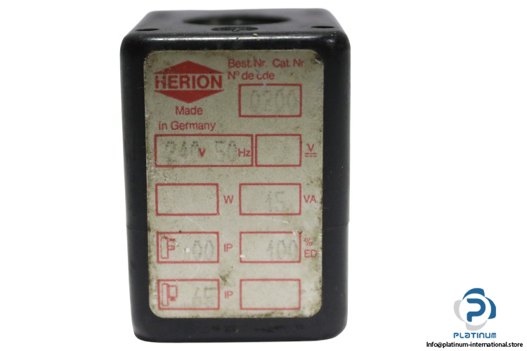 herion-0200-solenoid-coil-(Used)-1
