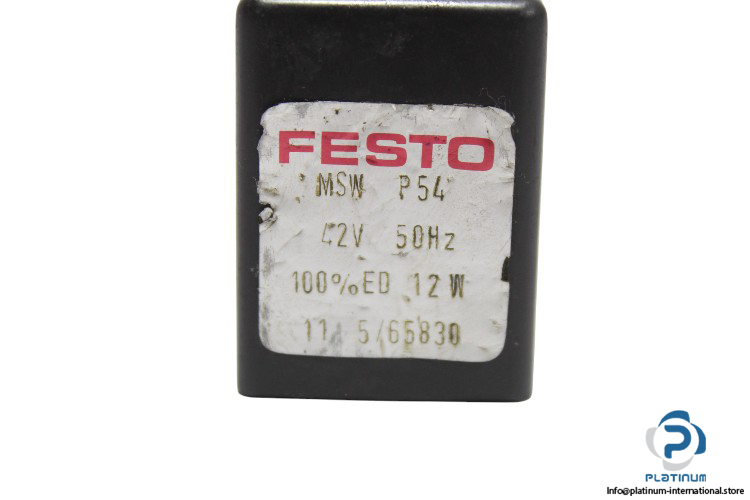 festo-MSW-42V-solenoid-coil-(USED)-1