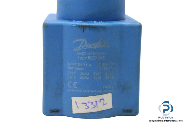 danfoss-018F6176-solenoid-coil-(Used)-1