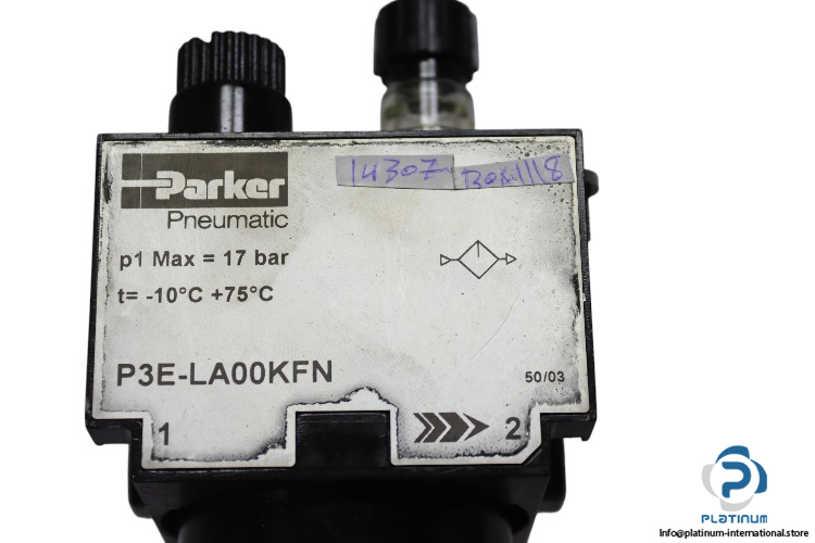 parker-P3E-LA00KFN-pneumatic-lubricator-(new)-(carton)-2