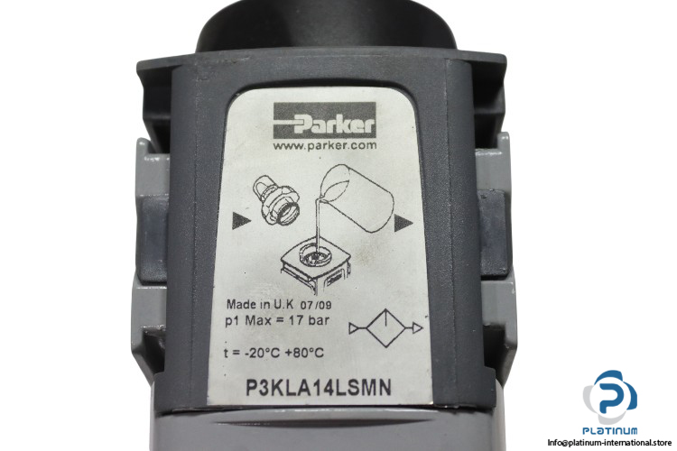 parker-P3KLA14LSMN-oil-mist-lubricator-(New)-2